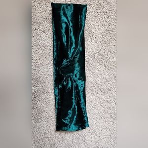 Emerald Velvet Tie Headband